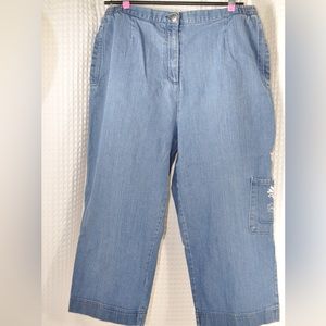 City Blues By Koret Cropped Jeans Women’s Size 14